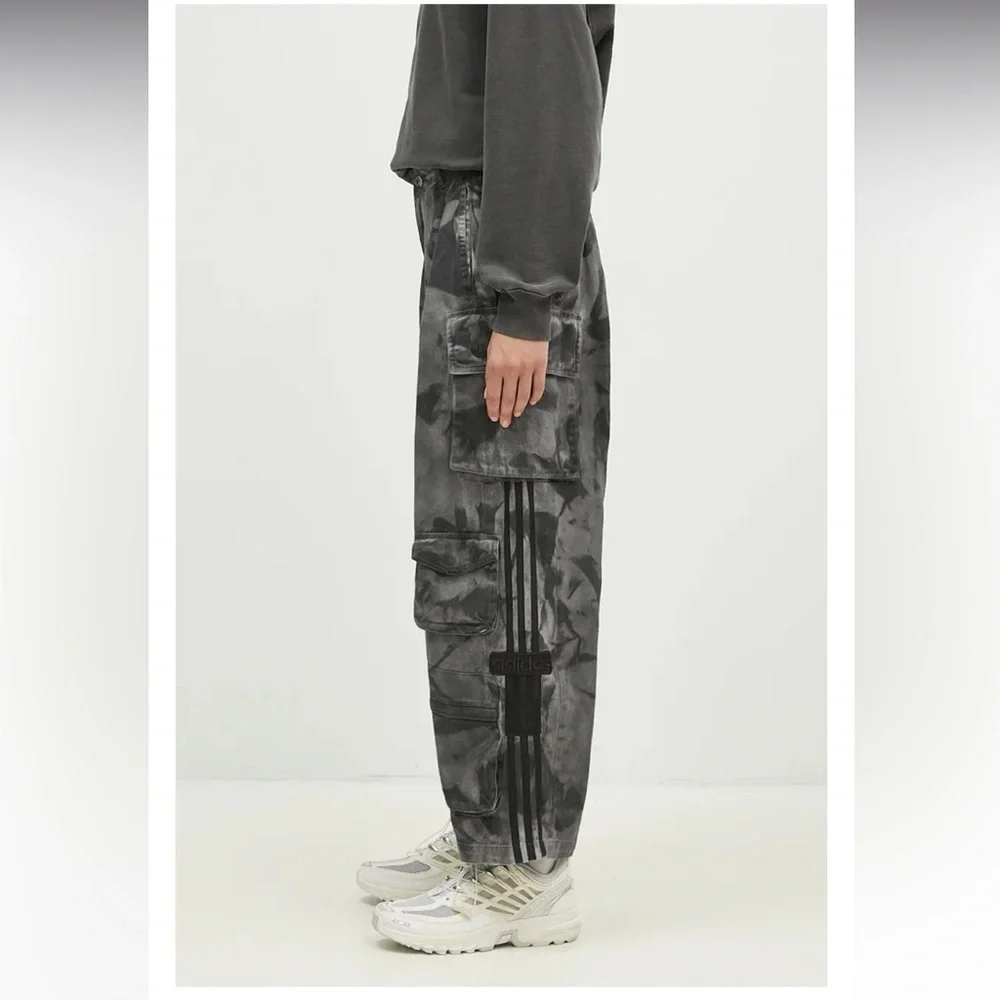 NWT Adidas Premium XXL Cargo Trousers Trace carbon/MGH solid Grey Sz 10
